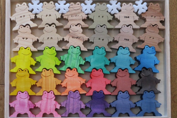 商品の紹介 かえるくん  セット2種類